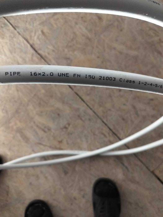 Teava incalzire in pardoseala PERT/AL/PERT , 16x2 mm, 2X100 m