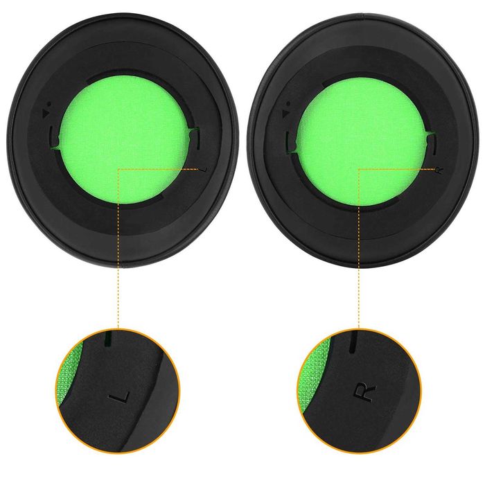 Set 2 bureti pentru casti Razer Kraken 7.1 V2  Pro / V2 Oval, Over-Ear