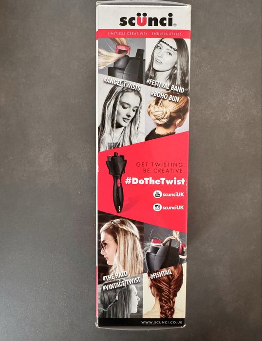 Уред за плитки Scunci insta twist