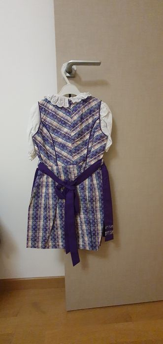 Costum traditional austriac bumbac 4 5 ani 104 110 nou