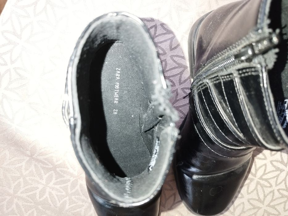 Детски високи пролетно-есенни обувки