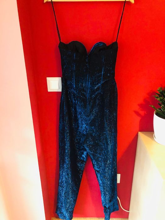 Официален син гащеризон