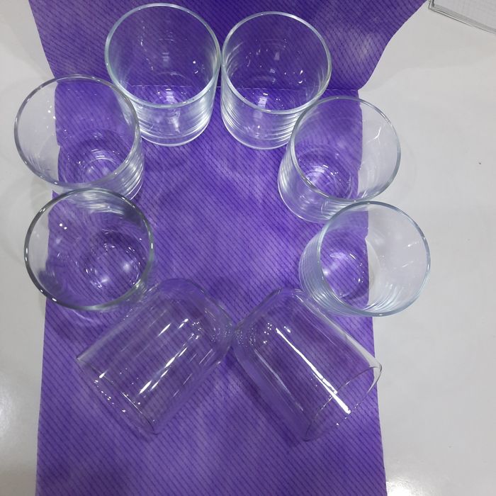 8 buc. Pahare sticlă ,simple