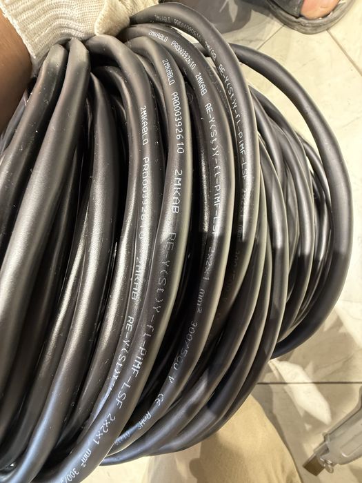 МКЭШ 15x1 kabel (ekranlangan, mis)