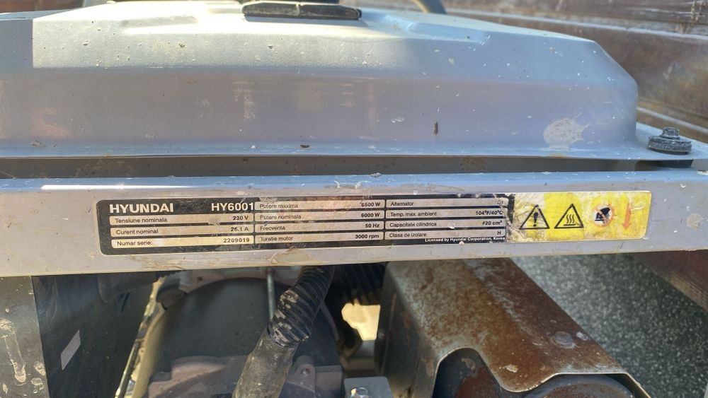 Generator Hyundai HY6001 – 6 kW
