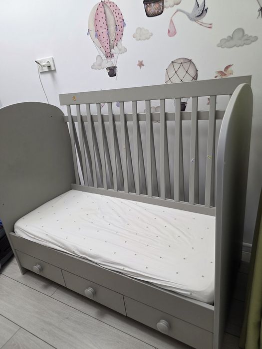 Pătuț bebeluși ikea + saltea