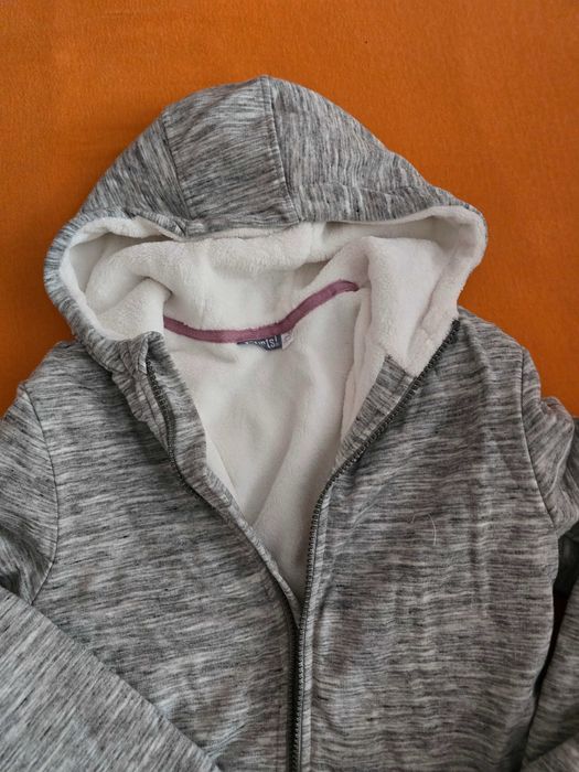 Анорак сив за момиче