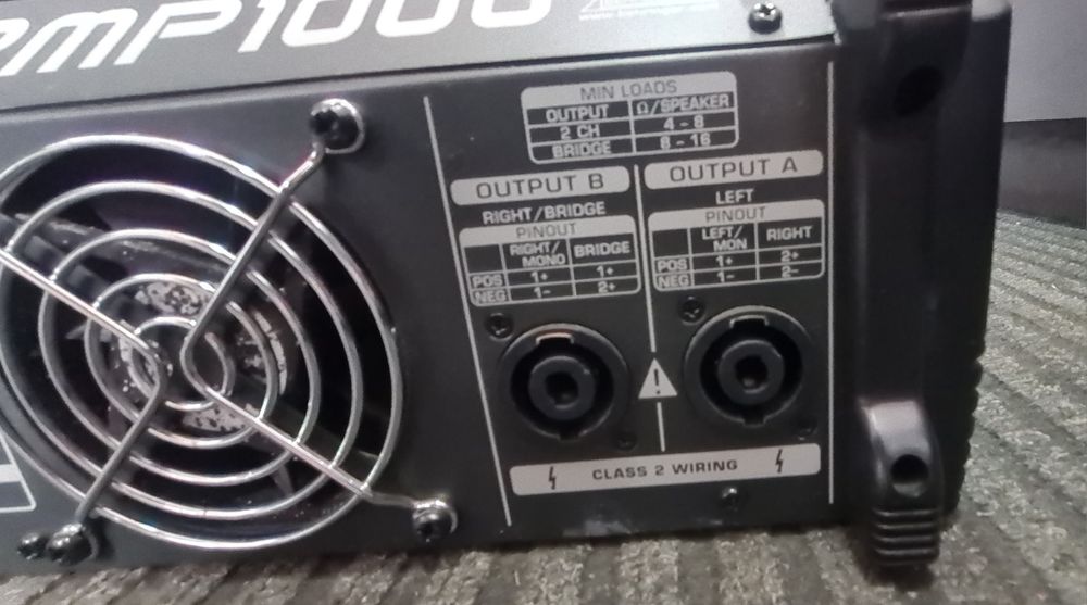 Behringer PMP 1000 si PMP 4000