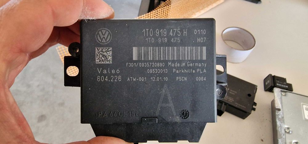 Calculator Senzori Parcare Vw Passat B6 B6 Tiguan cod 1T0919475H