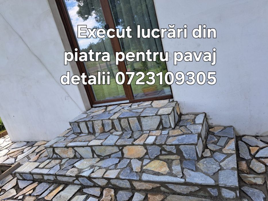 Piatra pentru pavaj la cele mai mici preturi