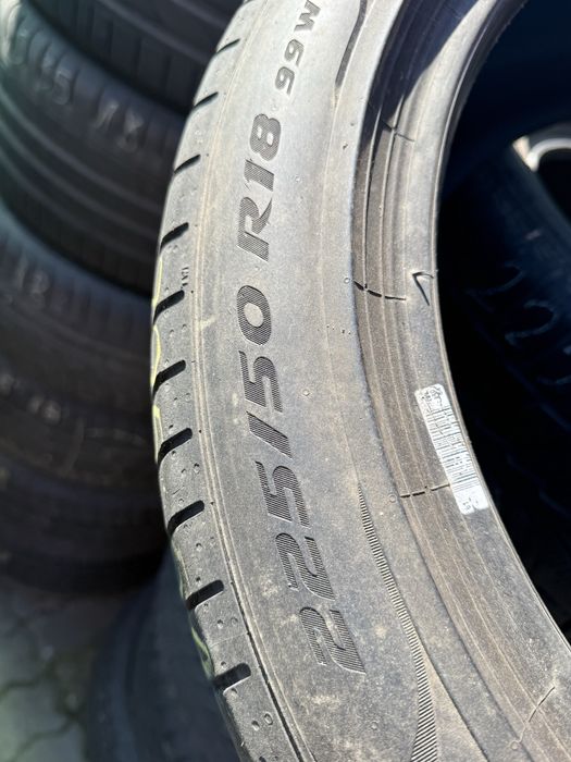 225/50/18” Set 4buc PIRELLI dot 2022(made germany)anv Vară IMPECABILE.