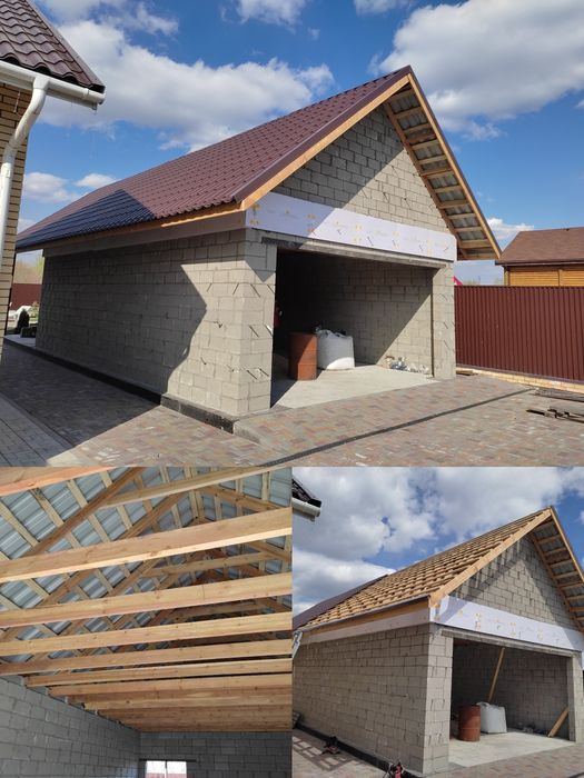 Крыши, фронтоны, сайдинг