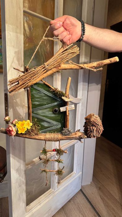 Голямо дървено, 60см/ 50см ръчна изработка.