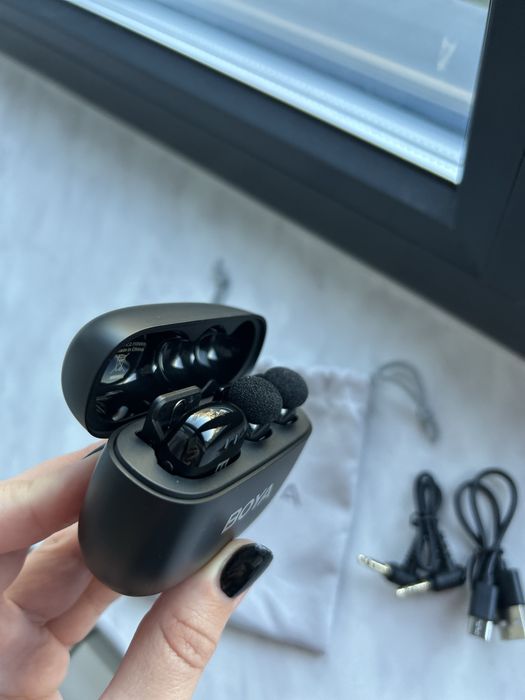 Комплект безжични брошки микрофони BOYA Mini-18 2 бр