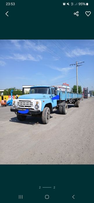 Зил шаланда холати яхши юрвотган мошина