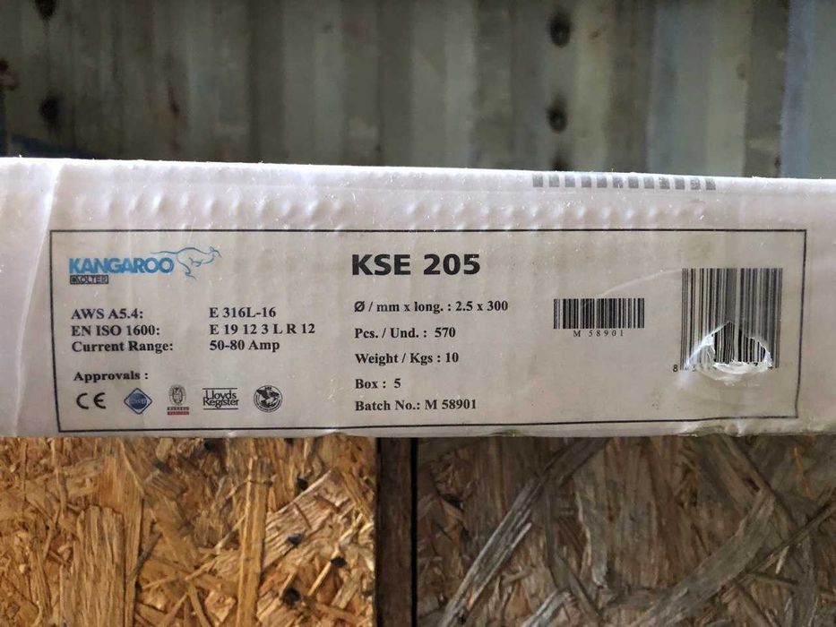 Электрод E316L-16 2.5×300 мм — Нержавеющий сварочный электрод