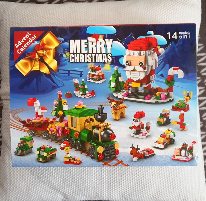 Calendar Advent  Crăciun din Construcții Copii