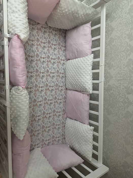 Бортики на кроватку