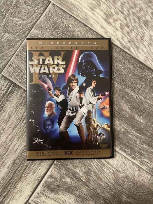 Dvd “Star Wars” три первых фильма
