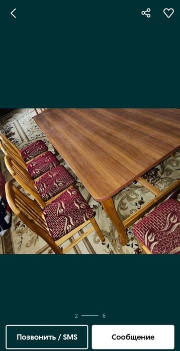 Стол ва стуллар качественный