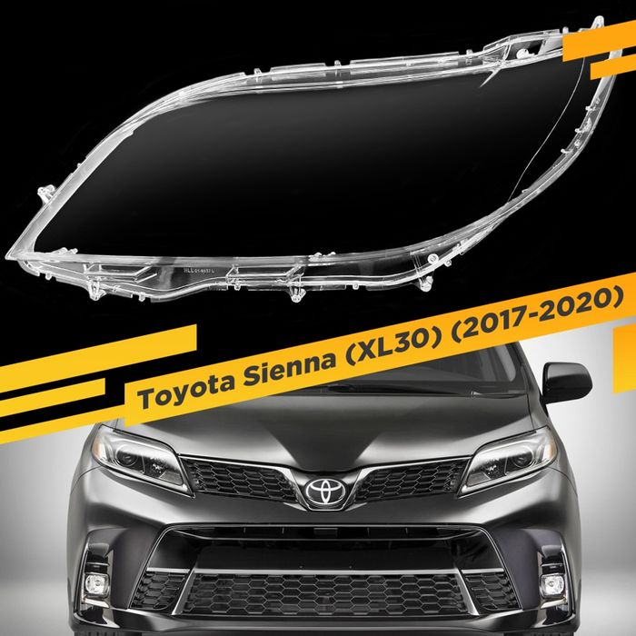 Стекла фар Tayota sienna XL30