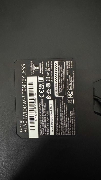 Tastatura Razer Blackwindow V3 Tenkeyless