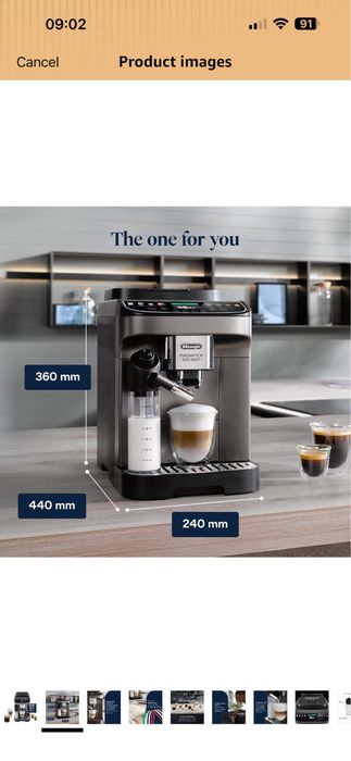 Urgent expresor delonghi EVO next