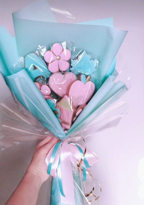 Пряничные и зефирные букеты