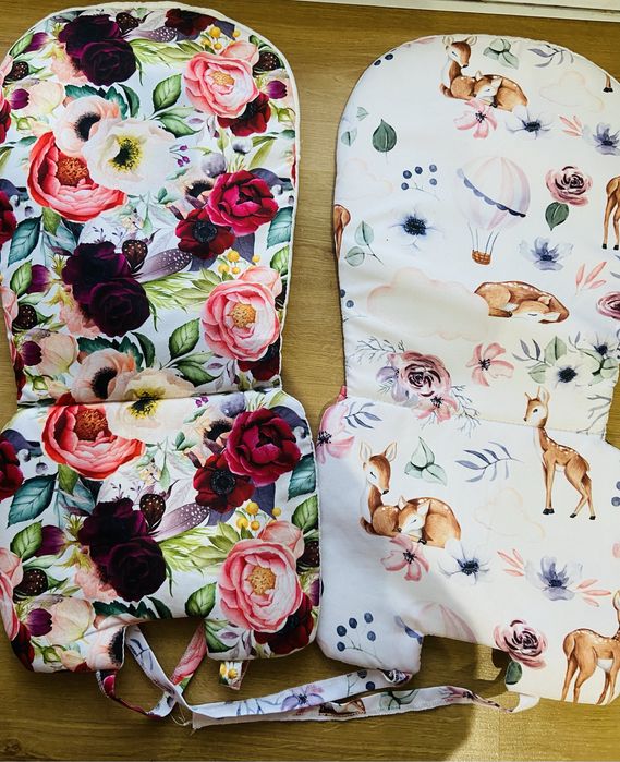 Scaun de masa pentru bebelusi cu 2 huse