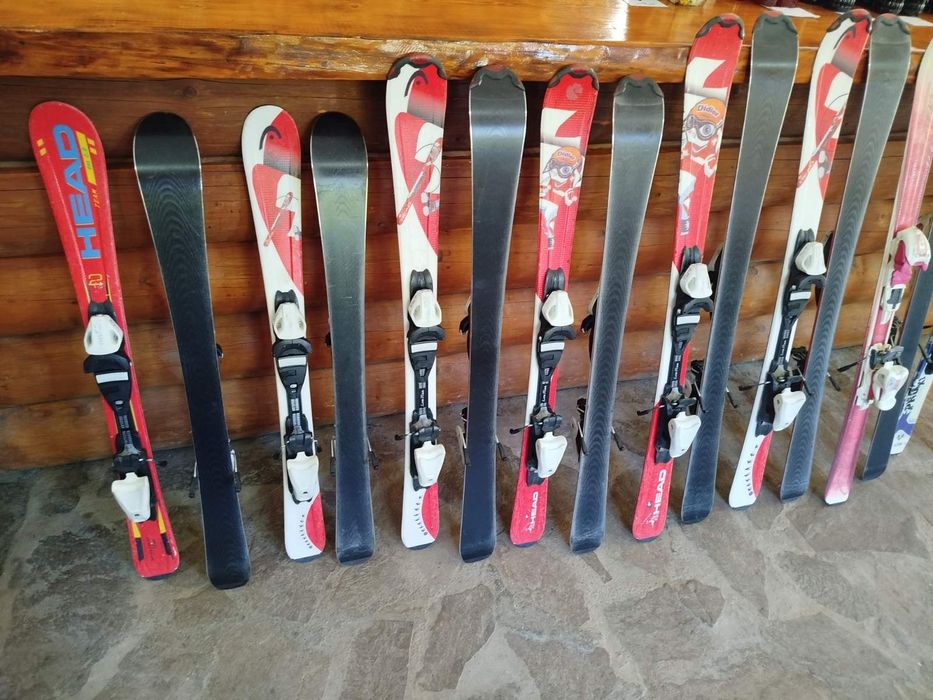 Ски от 168см до 170см и дтски ски от 100 до 130 см