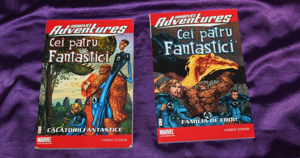 10 Benzi desenate spider-man romana Corint Cei patru fantastici Marvel