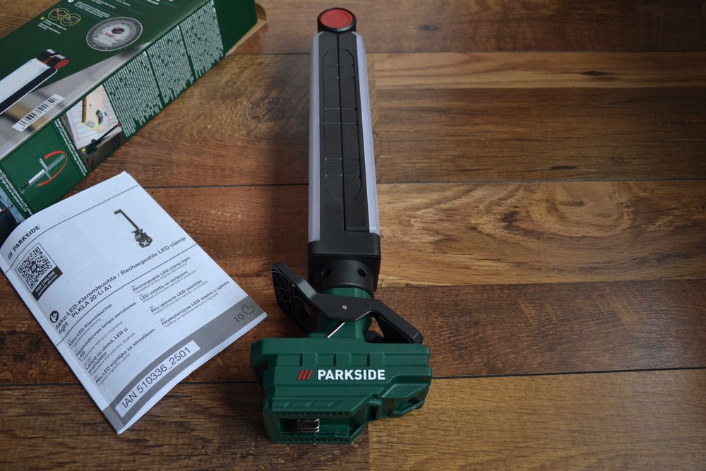 Нови Акумулаторни LED Лампи и Фенери Parkside 20V