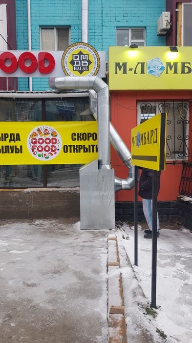 Вентиляция, дымоходы