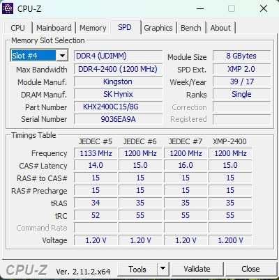 Рам Памет: Kingston HyperX 16GB (2x8GB) DDR4 2400MHz CL15