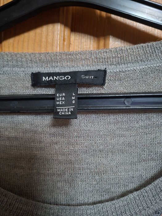 Mango Ефектна блуза с пайети