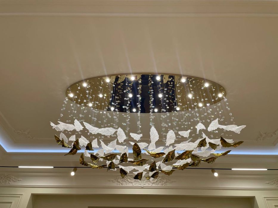 Люстра хизматлари установка,тозалаш