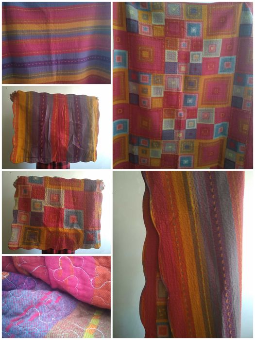 Двусторонний плед/покрывало + чехол для подушки