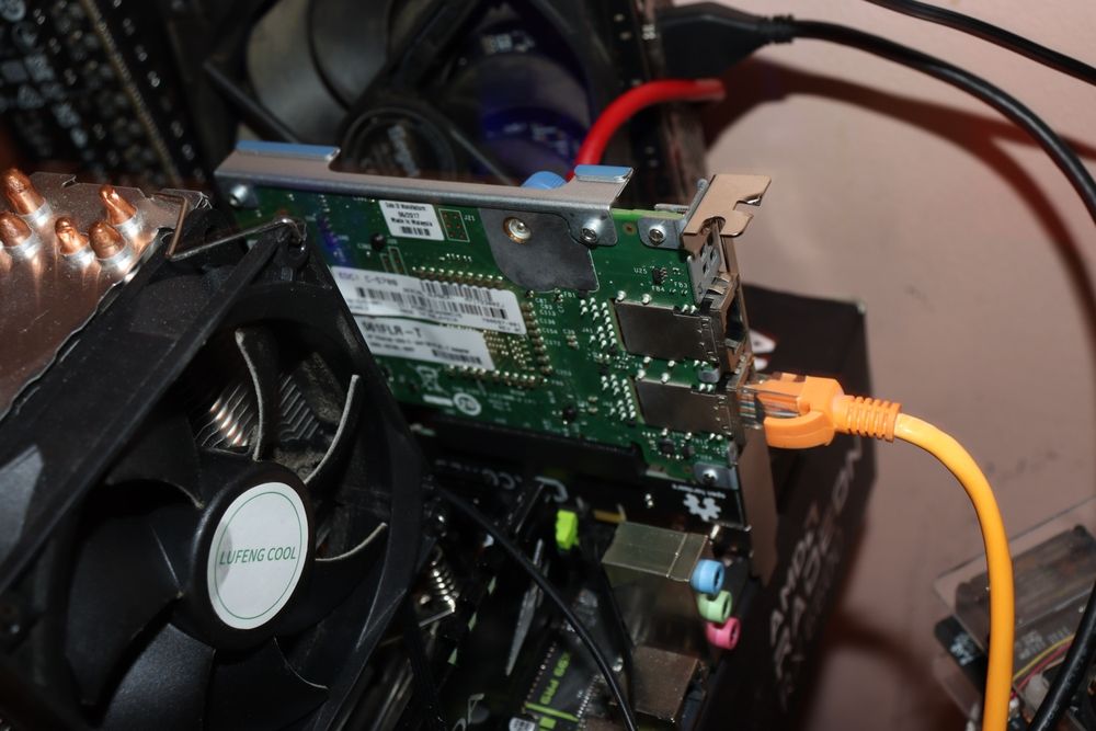 Placa de Retea Server/Ws HP 561FLR-T Dual 10Gb X540 + Adaptor PCex