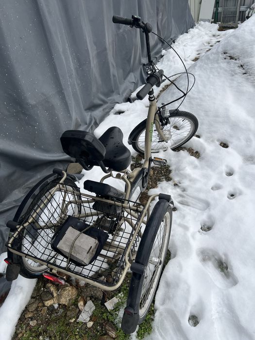 Tricicleta electrica merge perfect