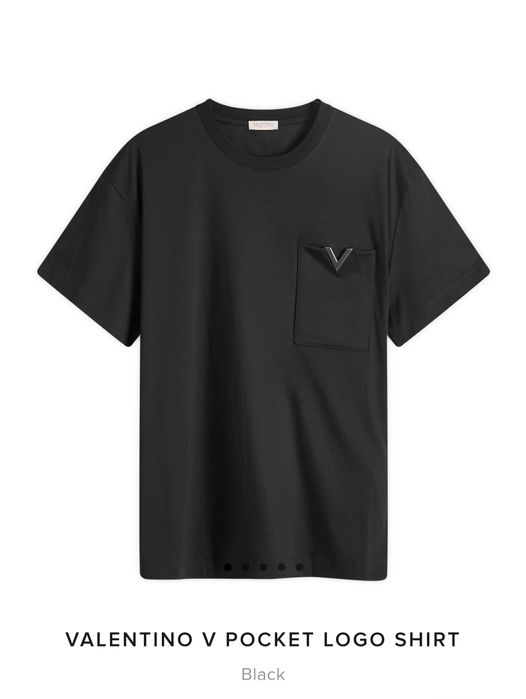 Valentino V POCKET logo shirt