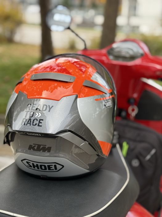 Shoei X-Sporit 3 - M/L + XS - KTM - Matt Black - Marquez