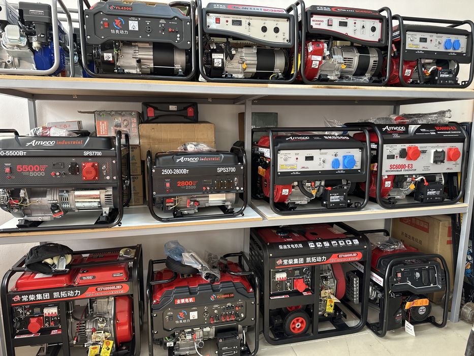 Бензиновый генератор, движок, станция, квт