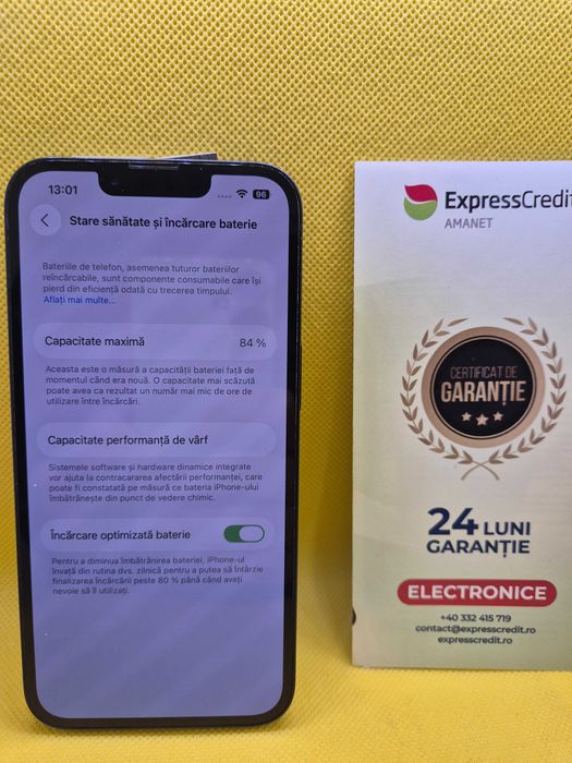 Iphone 14 128Gb (Ag16 Moldova b33607) Garantie 2 ani