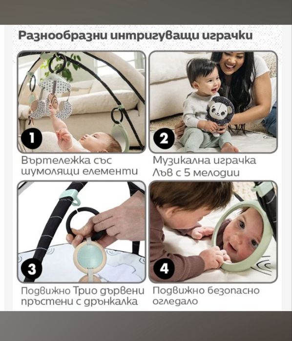 Активна гимнастика Tiny Love Developmental Gymini