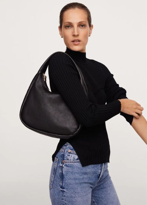 Mango чисто нова рипсена блуза пуловер