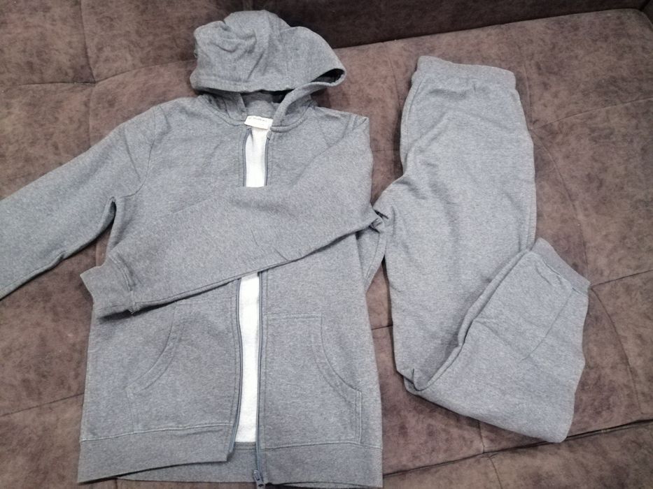 Женские широкие  брюки цвет хаки, от дефакто