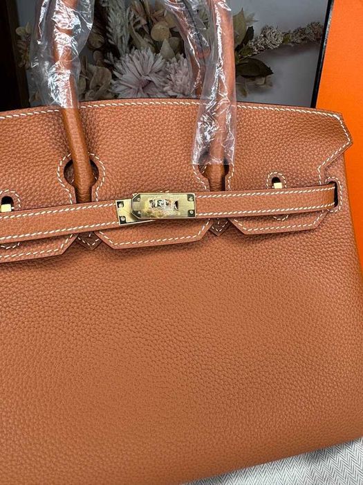 Geanta Hermes Birkin-piele naturala 100% prezentare completa