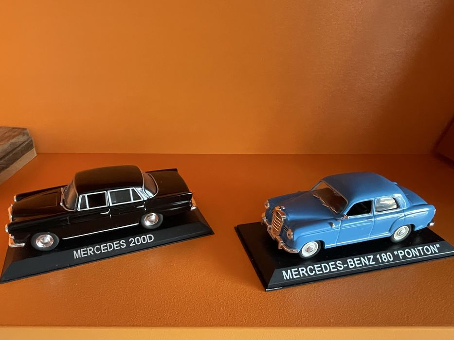Mercedes x 2 deAgostini scara 1:43