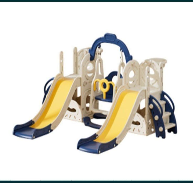 Детский Горка Качелями