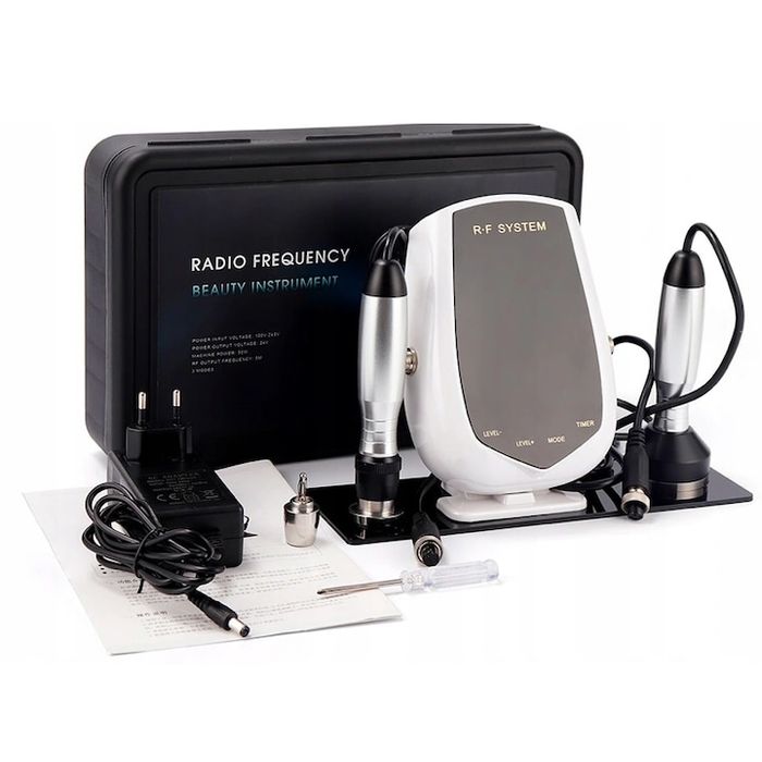 Кавитационен ултразвуков апарат за липосукция, 3в1, Бял, 40 MHz